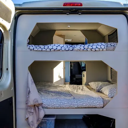 Indie Campers Campervan In Campsite *